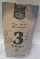 Patates fregides ondulades