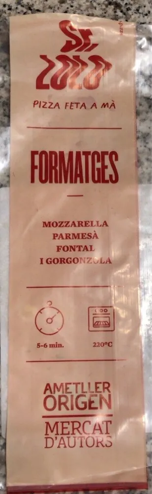 Pizza Formatges