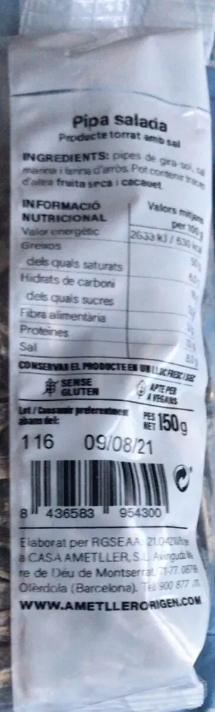 Pipa salada