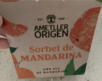 Sorbet de mandarina