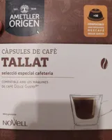 Càpsules de cafè tallat