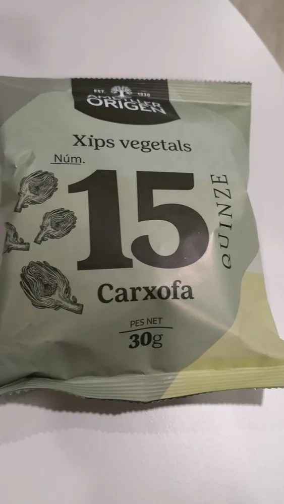 XIPS DE CARXOFA FREGIDED AMB SAL