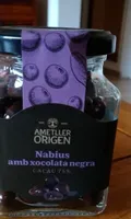 Nabius amb xocolata negra