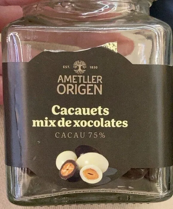 Cacauets mix xocolates