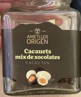 Cacauets mix xocolates