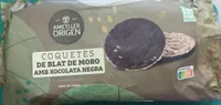 Coquetes de blat de moro amb xocolata negra
