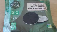 Coquetes d'arròs integral amb xocolata negra