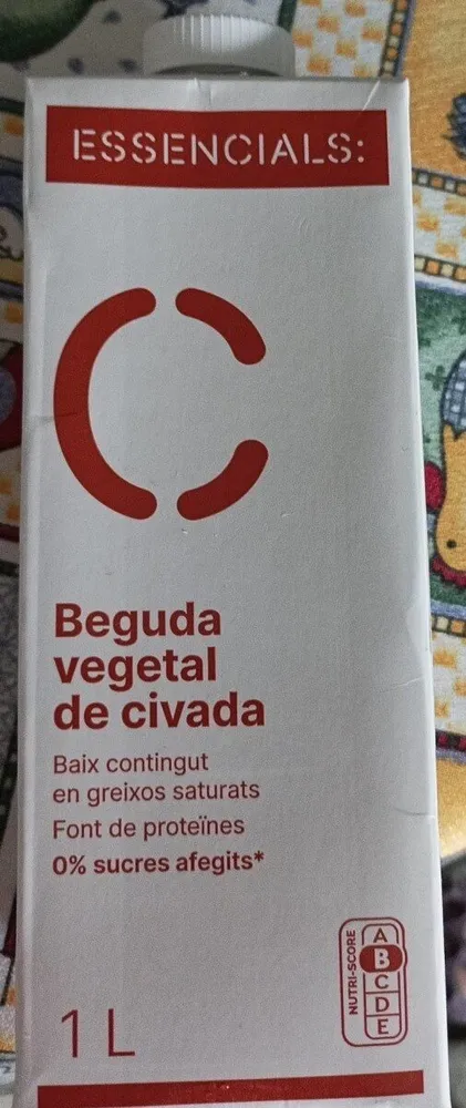 Essencials beguda vegetal de civada