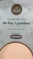 Hamburguesa de merluza y gambas