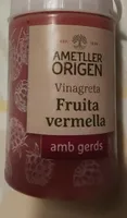 Vinagreta fruita vermella amb gerds