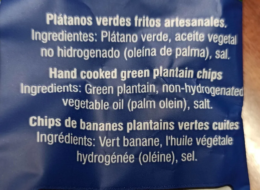 Plátanos naturales