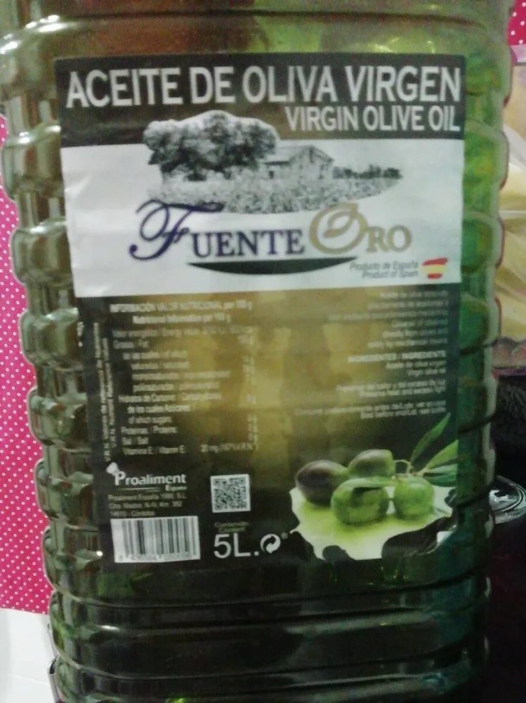 Aceite de oliva virgen