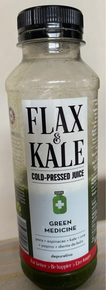 Cold-pressed juice, green medicine