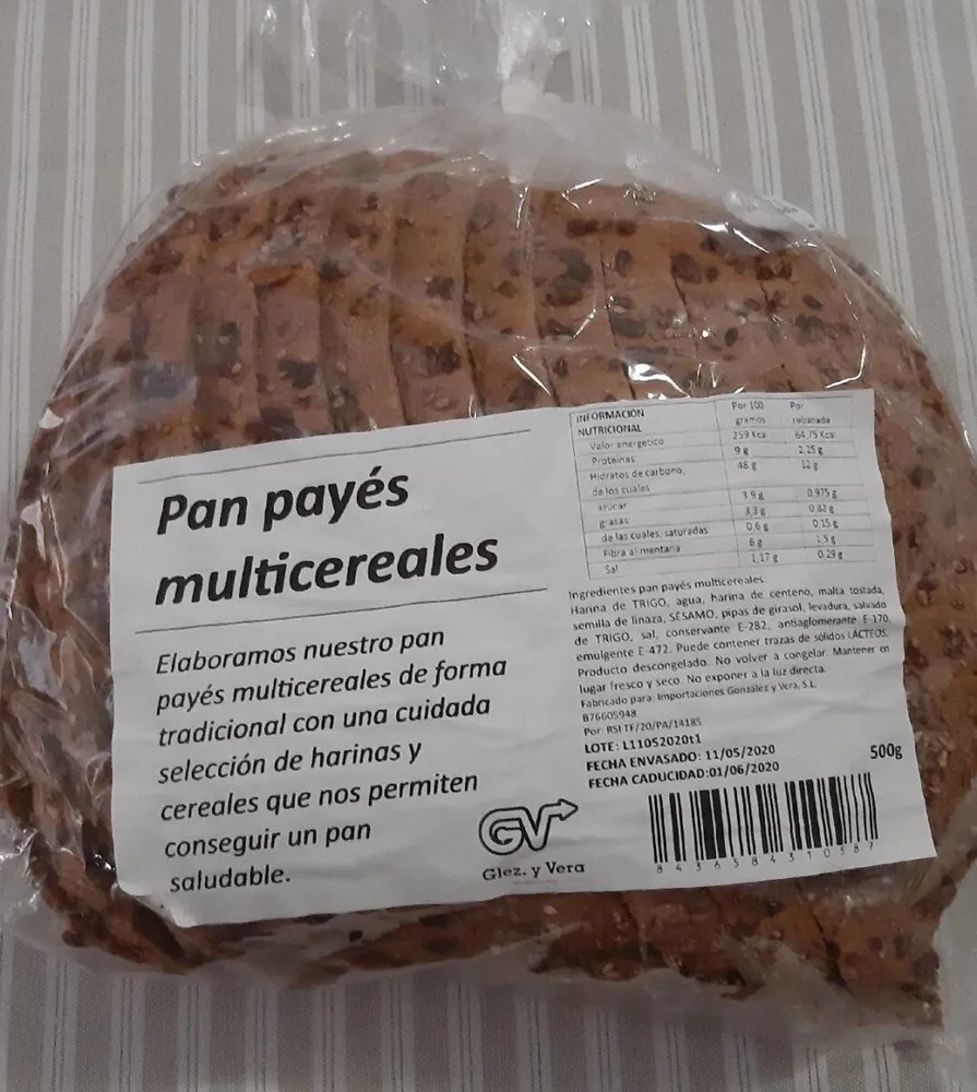 Pan Payés Multicereales
