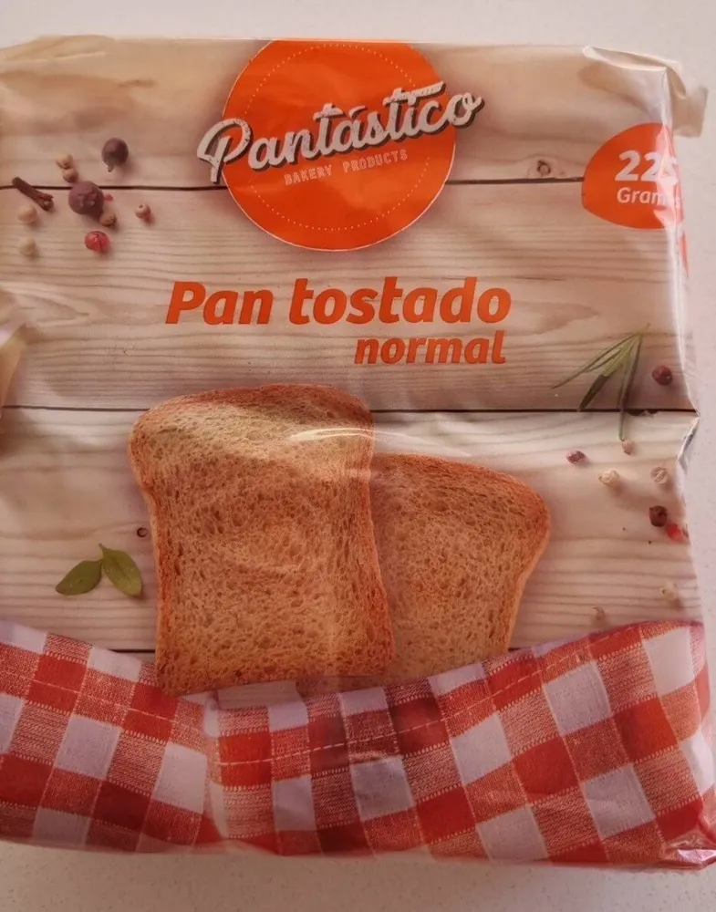 Pan tostado normal