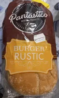 Pan de hamburguesa rústico