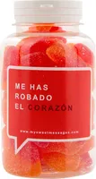 Caramelos de goma forma de corazón 'me has robado el corazón'