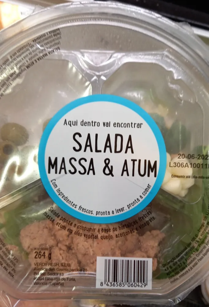 Salada Massa & Atum