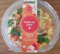 Fusilli con pollo