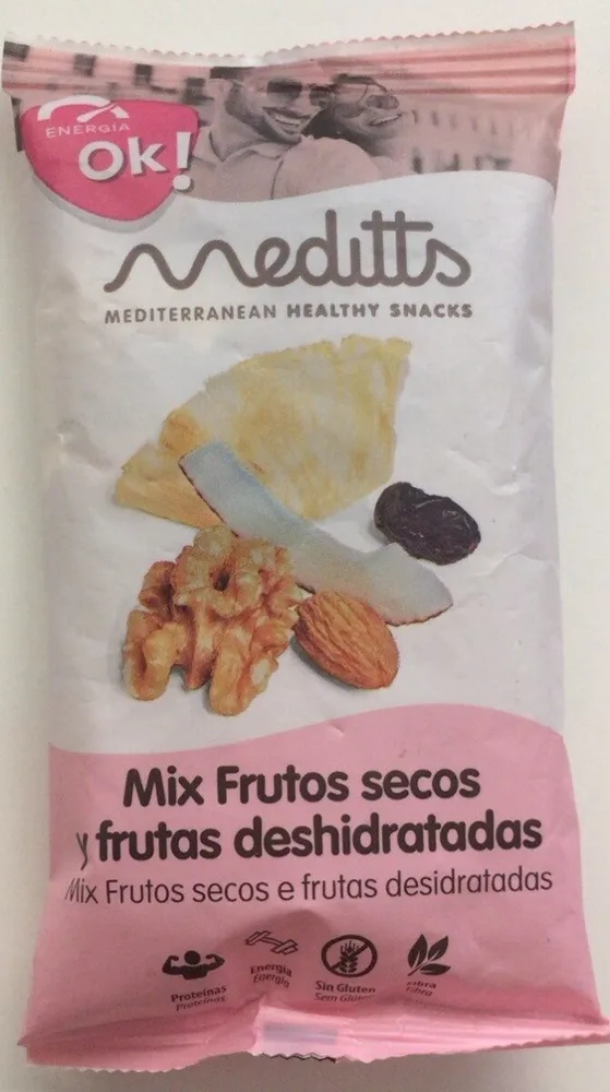 Mix frutos secos y frutas deshidratadas