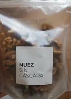 Nuez sin cáscara