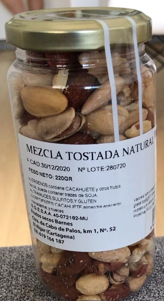 Mezcla tostada natural