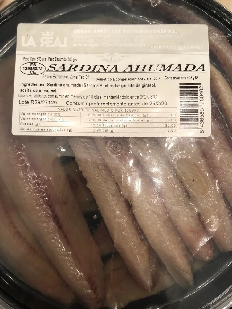 Sardina ahumada
