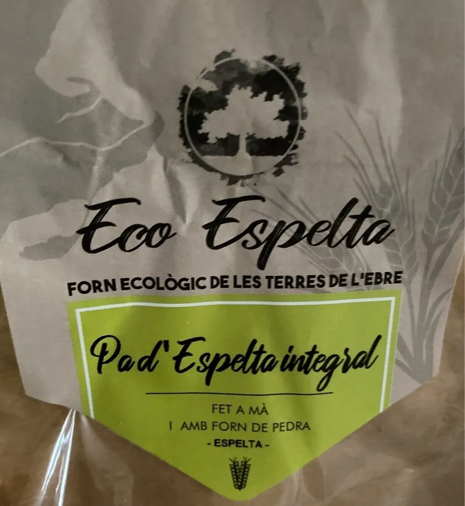 Pan de espelta integral