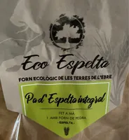 Pan de espelta integral