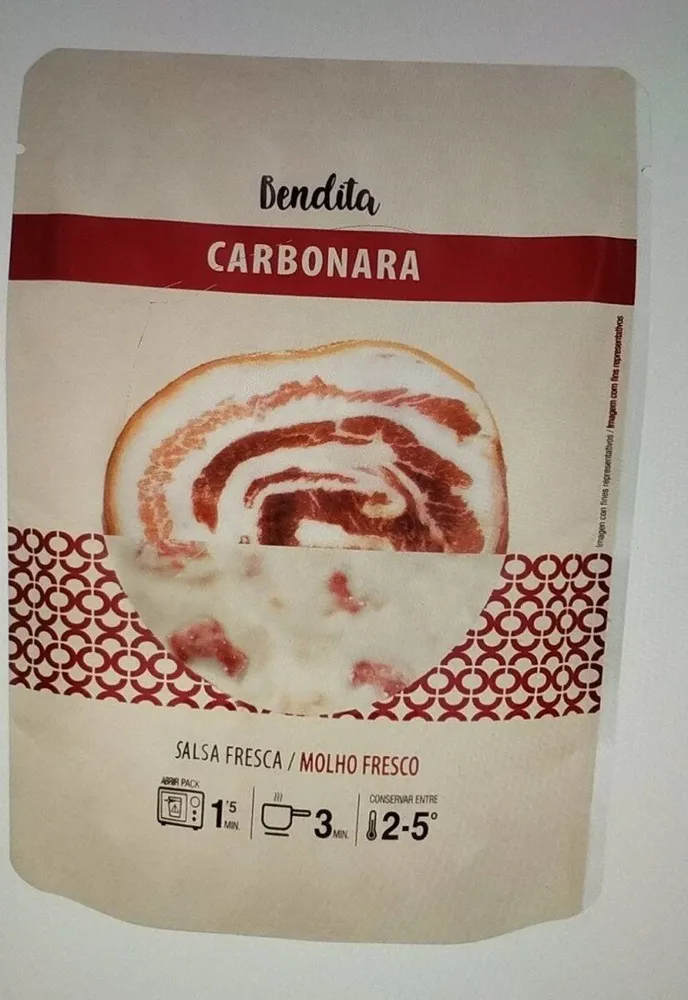 Salsa fresca carbonara