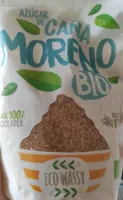 Azúcar de caña moreno bio