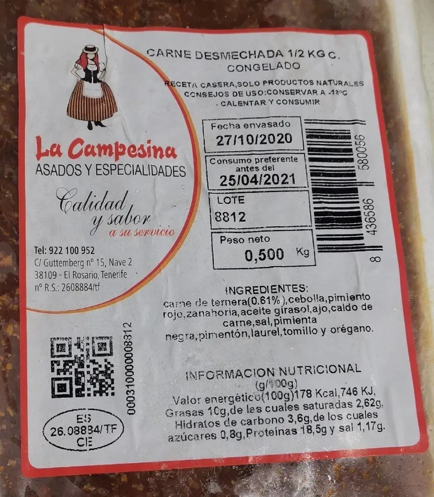Carne Desmechada