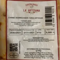 Carne desmechada