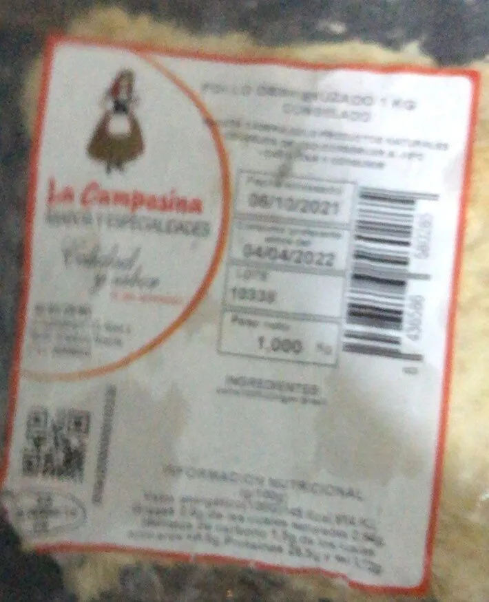 pollo desmenuzado
