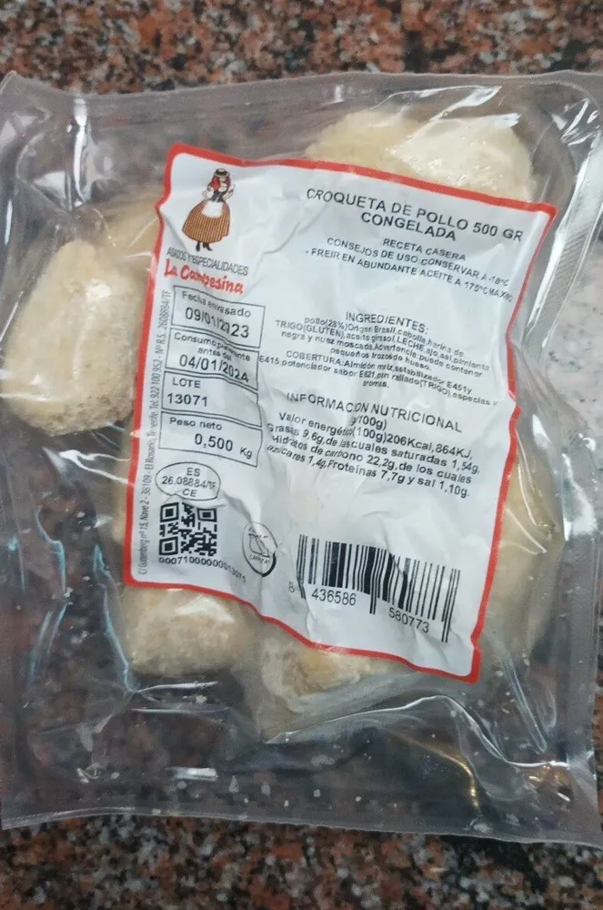 Croquetas de pollo
