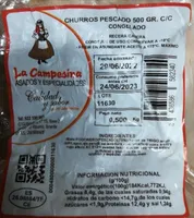 Churros de pescado 500g Congelado