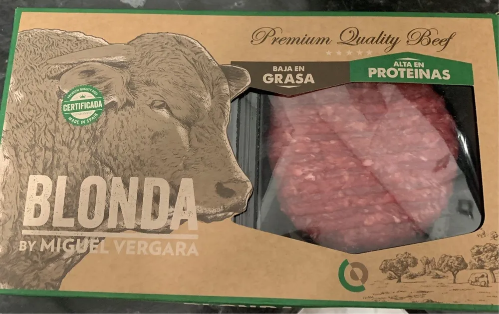 Hamburguesa de ternera