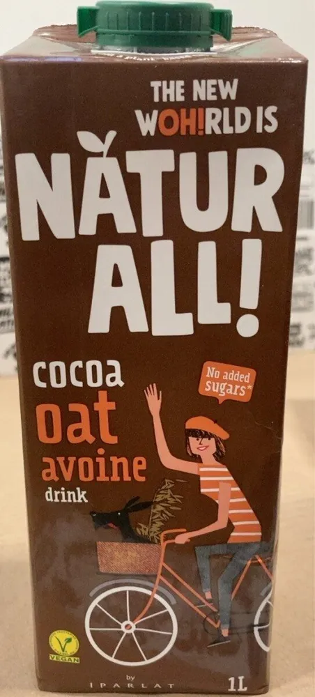 Cocoa oat avoine drink