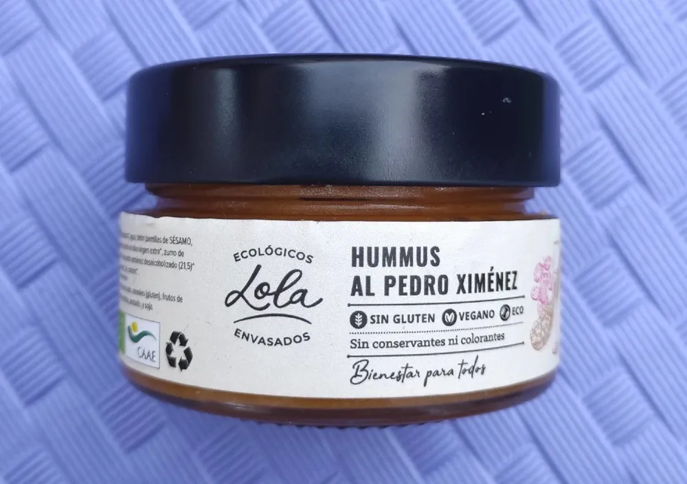Hummus al Pedro Ximénez