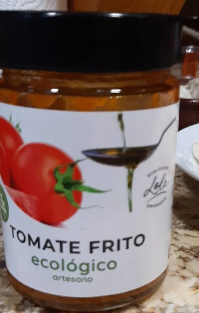 Tomate frito ecológico