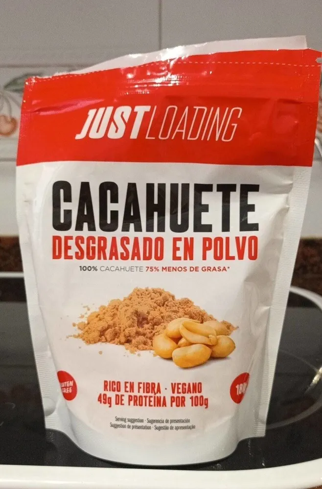 Cacahuete desgrasado en polvo