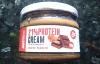 Crema de cacao y avellanas 21% proteina
