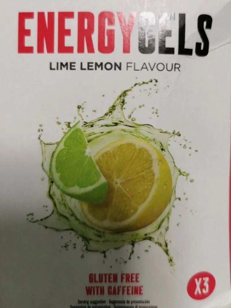 Energy Gels Lime Lemon