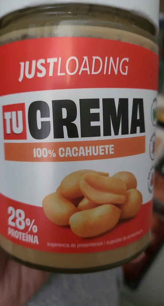 Crema cacahuete 100%