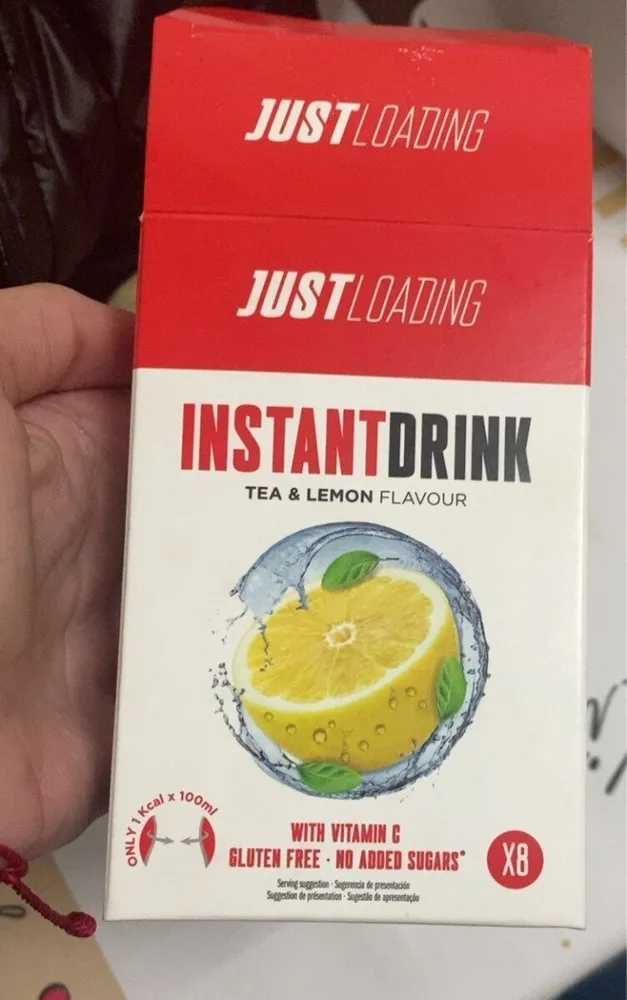 Instant drink tea & lemon