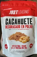 Cacahuete desgrasado en polvo