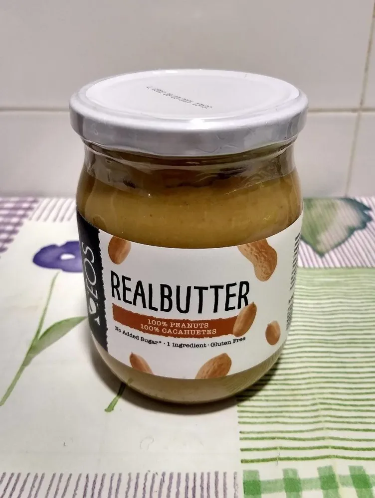 Crema cacahuete (realbutter)