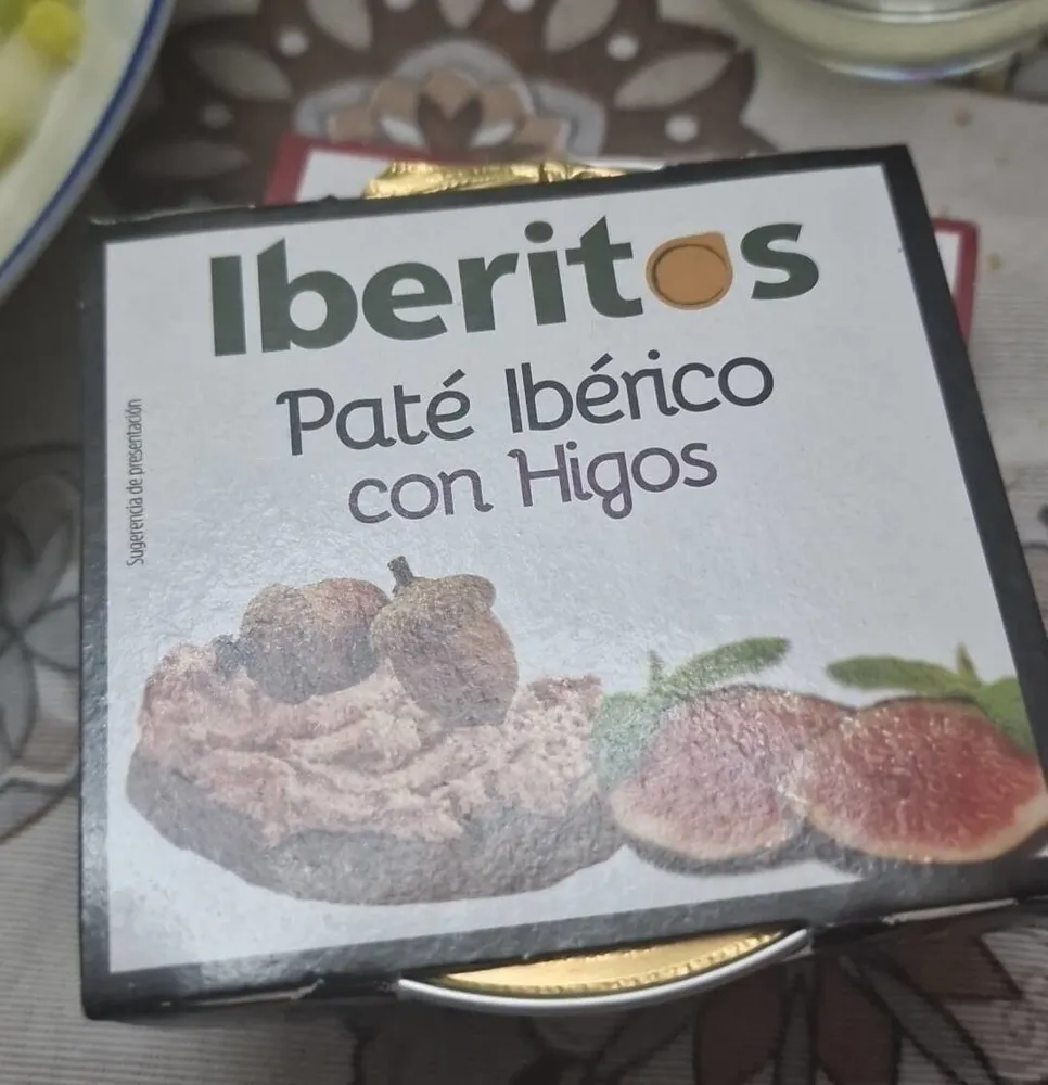 Paté ibérico con higos