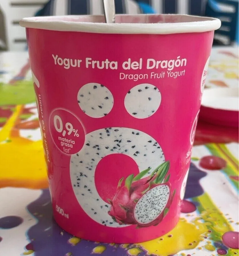 Yogur fruta del dragón