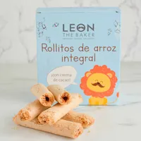 Rollitos de arroz integral y cacao